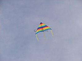 風箏,云,天空