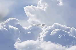 天氣,云,積云