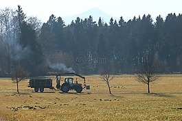 拖拉機(jī),驅(qū)動(dòng)器,駕駛