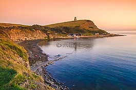 kimmeridge 灣,多塞特郡,英格蘭