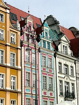 房子,rynek,弗羅茨瓦夫