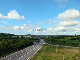 路,地平線,交通