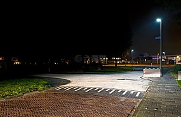 道路表面的反射,格羅寧根,聚民間