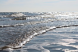 北海,水,海