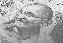 印度,貨幣,錢