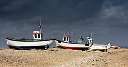 釣魚,船,水