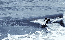 沖浪,波,海洋
