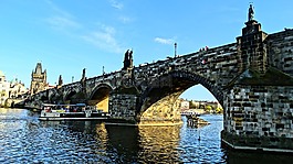 橋,布拉格,捷克