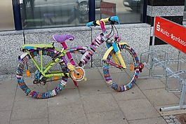 自行車,鉤針編織,豐富多彩