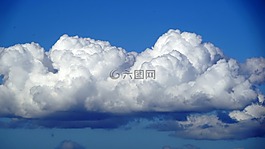 云,天空,藍(lán)色