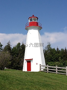 灯塔,加拿大,景观