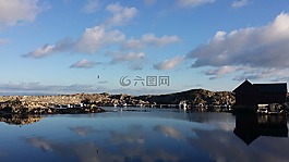 夏天,海,挪威
