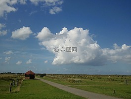 云,天空,藍(lán)色