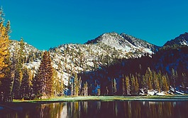 山,湖,水