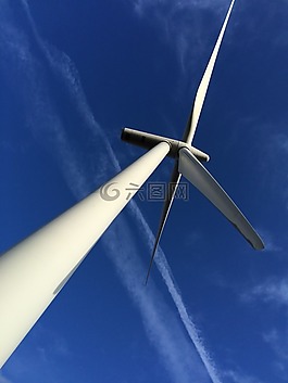 風電場,風,渦輪