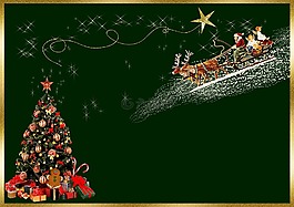 圣誕賀卡,背景圖像,綠色