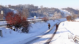 步行,brenz 铁路,hermaringen