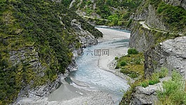 船长峡谷,拍摄过的河流,新西兰