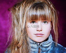 人的,孩子,女孩