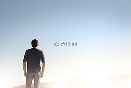 男子,悲傷,耐心