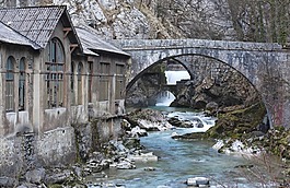 克里克,磨机,洪流