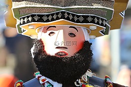 silvesterchlaus,巴特,頭飾