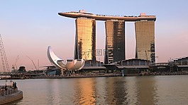 新加坡,滨海湾金沙,摩天楼