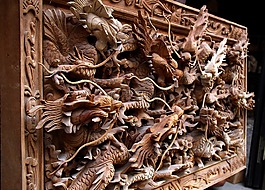 龍,木,掛