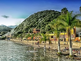 瓜達拉哈拉湖,墨西哥,山