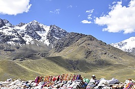 安第斯山脈,山,秘魯