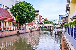泰國(guó),曼谷,河