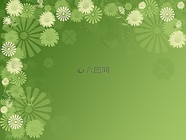 背景,綠色,春天