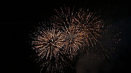 煙花爆竹,黑,光