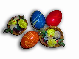復(fù)活節(jié)彩蛋,豐富多彩,小雞