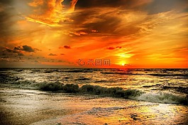 太陽,丹麥,海