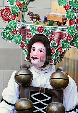 silvesterchlaus,掩码,夹
