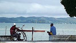 漁民,小船,男子