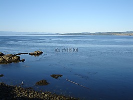海景,海濱,海洋