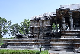 寺,印度教,halebidu
