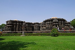寺,印度教,halebidu