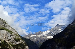 高山,瑞士,全景