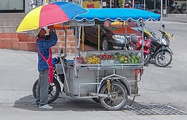 水果,obstwagen,交易商飛