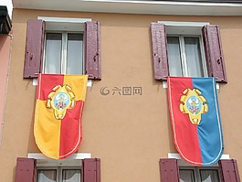 正面,裝飾,意大利