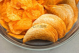 芯片,小吃,品客薯片