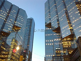 城市,多倫多,摩天大樓