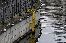 水域,銀行,頭