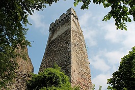 城堡,保持,廢墟