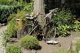 自行車,生銹,關(guān)閉