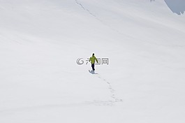 雪,冬天,冷