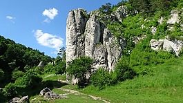 巖,景觀,波蘭